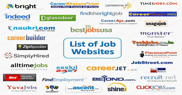 online jobs websites list